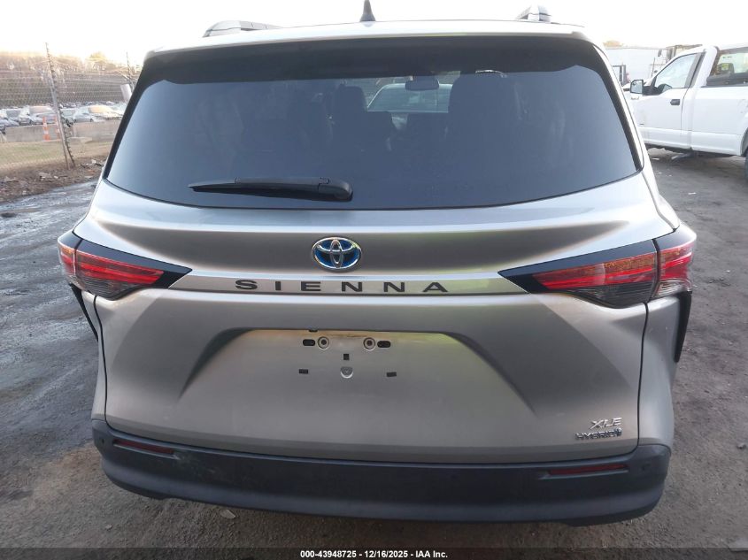 2021 Toyota Sienna Xle VIN: 5TDYRKEC4MS023923 Lot: 43948725