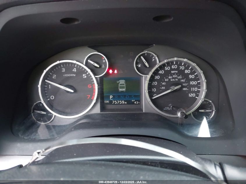 2016 Toyota Tundra Sr5 5.7L V8 VIN: 5TFDY5F1XGX528766 Lot: 43948729