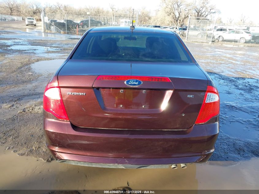 2012 Ford Fusion Se VIN: 3FAHP0HA6CR158672 Lot: 43948731