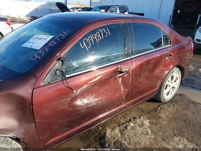 2012 Ford Fusion Se VIN: 3FAHP0HA6CR158672 Lot: 43948731