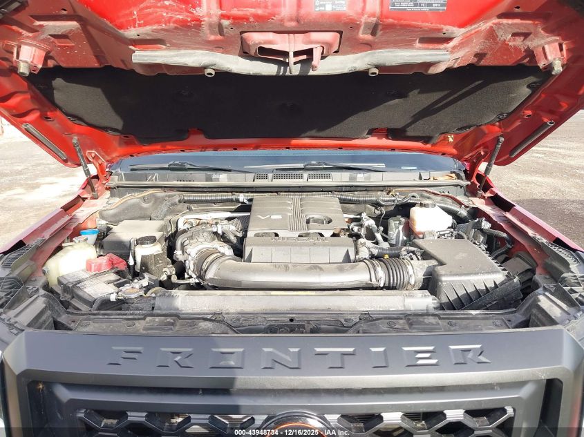 2023 Nissan Frontier Pro-4X 4X4 VIN: 1N6ED1EK9PN623119 Lot: 43948734