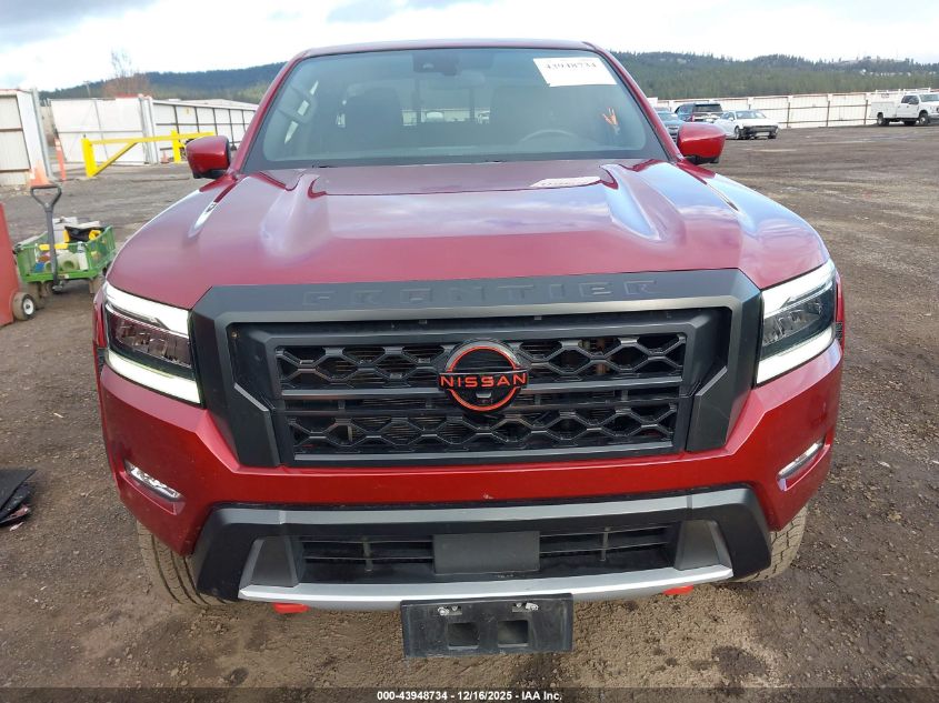 2023 Nissan Frontier Pro-4X 4X4 VIN: 1N6ED1EK9PN623119 Lot: 43948734