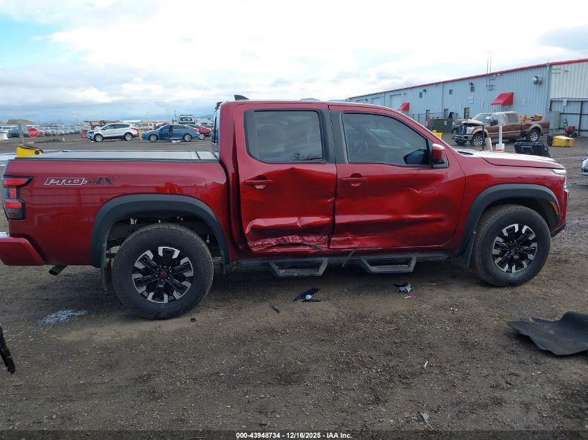 2023 Nissan Frontier Pro-4X 4X4 VIN: 1N6ED1EK9PN623119 Lot: 43948734
