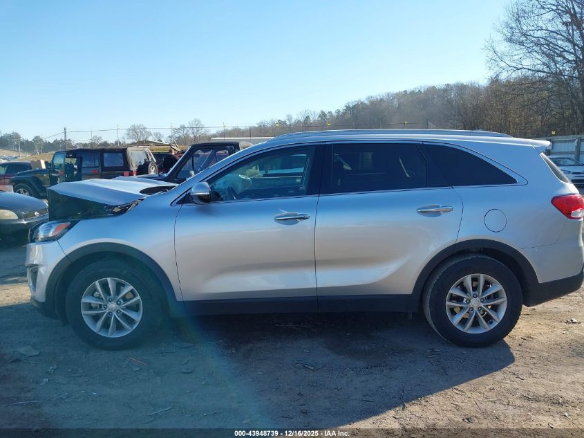 2018 Kia Sorento 2.4L Lx VIN: 5XYPG4A34JG387822 Lot: 43948739