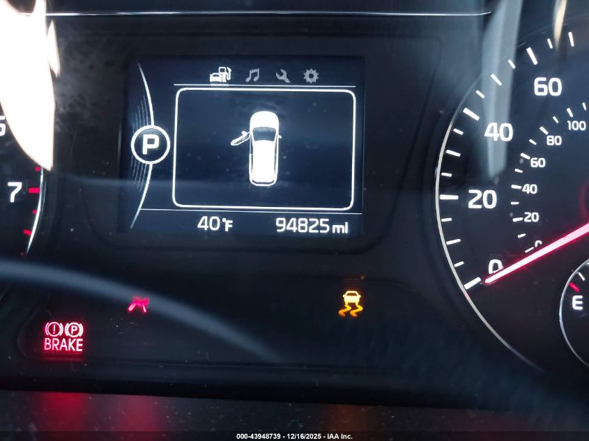 2018 Kia Sorento 2.4L Lx VIN: 5XYPG4A34JG387822 Lot: 43948739