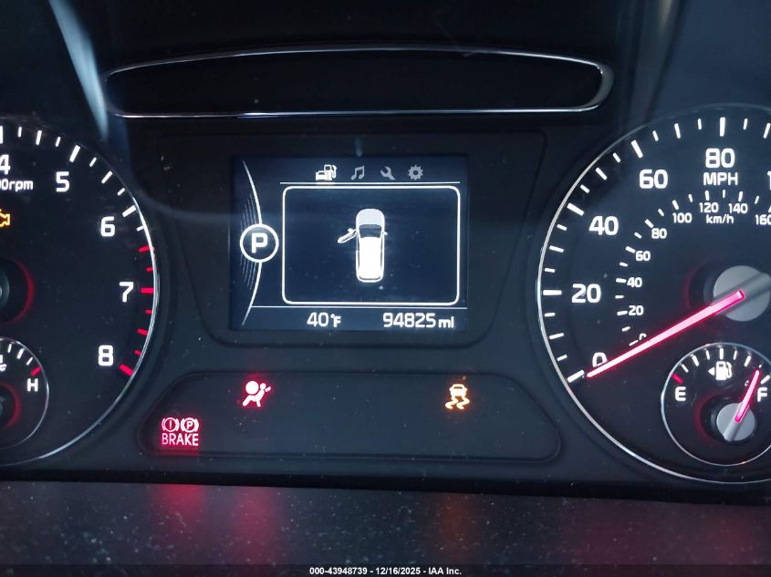 2018 Kia Sorento 2.4L Lx VIN: 5XYPG4A34JG387822 Lot: 43948739