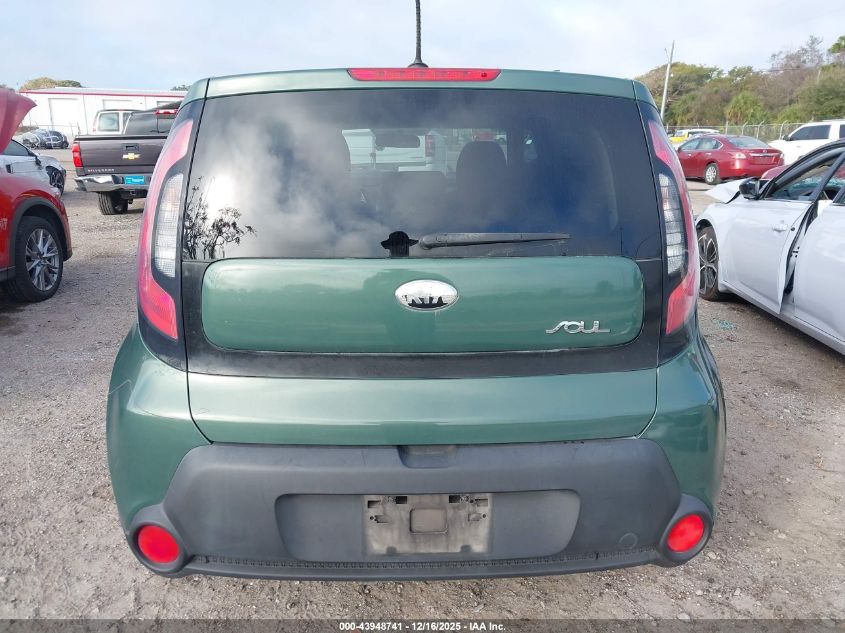 2014 Kia Soul VIN: KNDJN2A22E7020959 Lot: 43948741