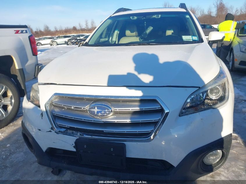 2017 Subaru Outback 2.5I Limited VIN: 4S4BSANC0H3233944 Lot: 43948743