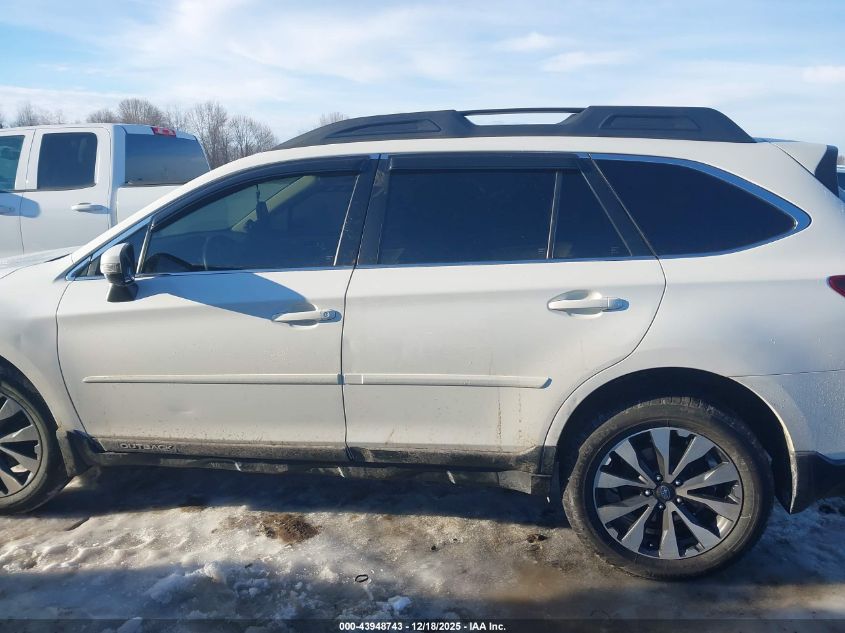 2017 Subaru Outback 2.5I Limited VIN: 4S4BSANC0H3233944 Lot: 43948743