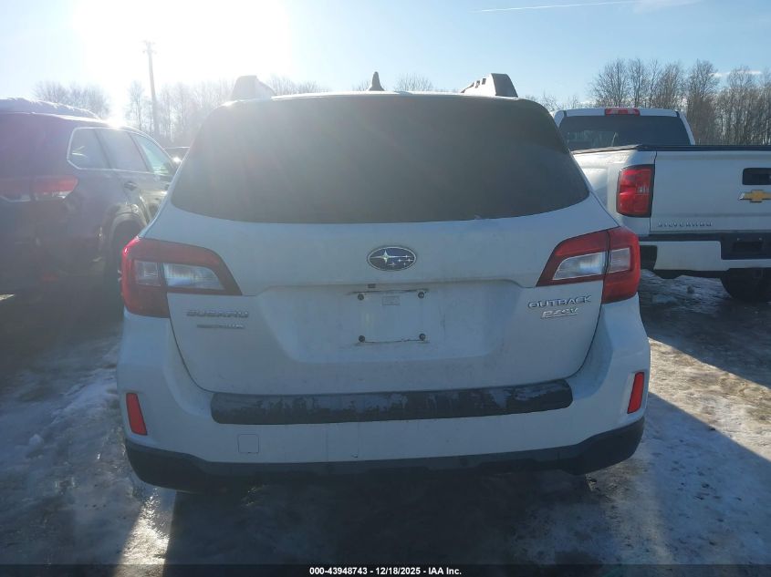 2017 Subaru Outback 2.5I Limited VIN: 4S4BSANC0H3233944 Lot: 43948743