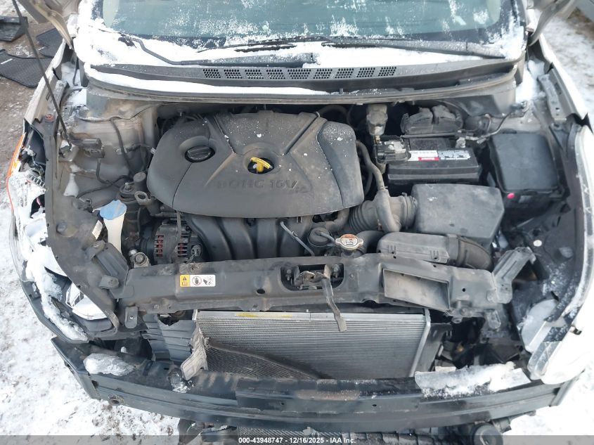 2014 Hyundai Elantra Se VIN: 5NPDH4AE7EH511209 Lot: 43948747