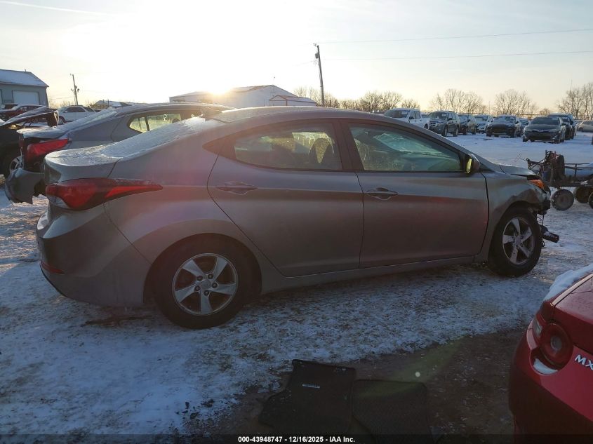 2014 Hyundai Elantra Se VIN: 5NPDH4AE7EH511209 Lot: 43948747