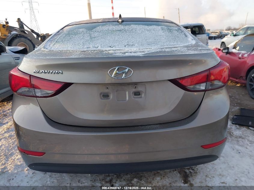 2014 Hyundai Elantra Se VIN: 5NPDH4AE7EH511209 Lot: 43948747