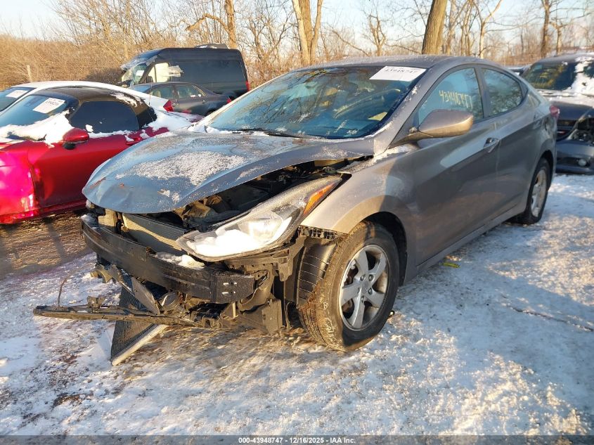 2014 Hyundai Elantra Se VIN: 5NPDH4AE7EH511209 Lot: 43948747