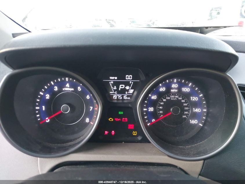 2014 Hyundai Elantra Se VIN: 5NPDH4AE7EH511209 Lot: 43948747