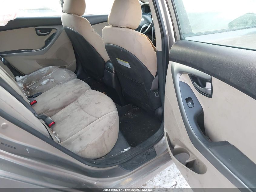 2014 Hyundai Elantra Se VIN: 5NPDH4AE7EH511209 Lot: 43948747