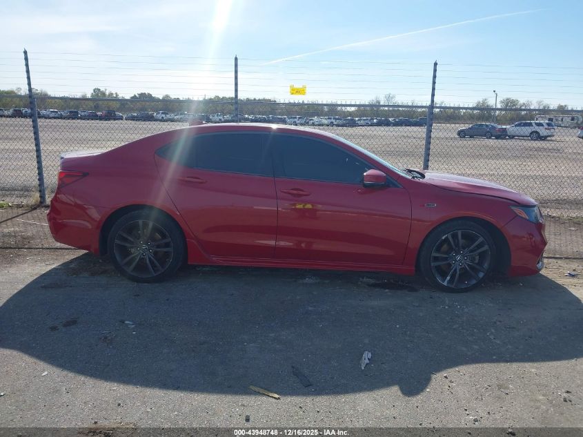 2018 Acura Tlx Tech A-Spec Pkgs VIN: 19UUB2F69JA012471 Lot: 43948748