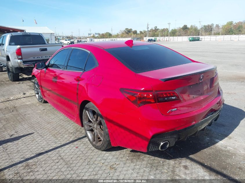 2018 Acura Tlx Tech A-Spec Pkgs VIN: 19UUB2F69JA012471 Lot: 43948748