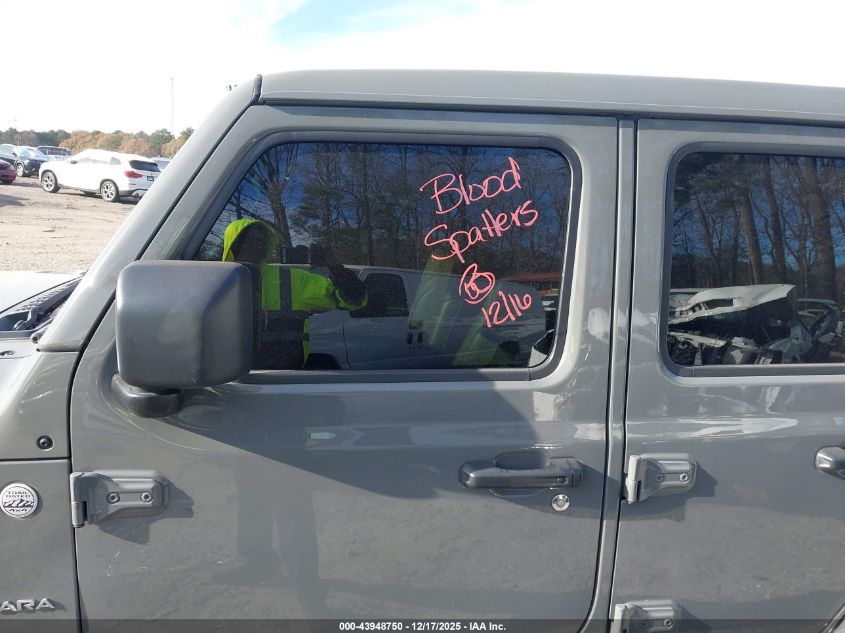 2021 Jeep Wrangler Unlimited Sahara 4X4 VIN: 1C4HJXEN5MW553677 Lot: 43948750