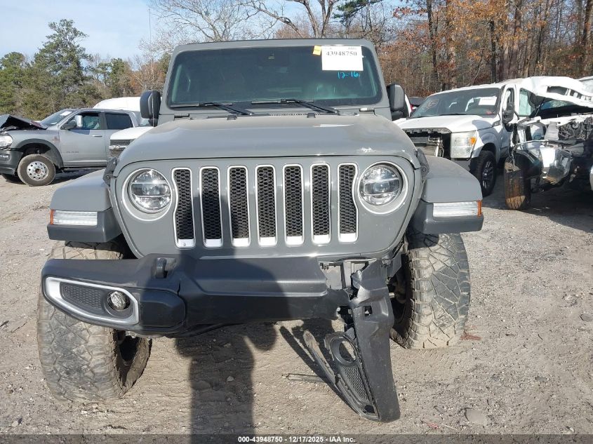 2021 Jeep Wrangler Unlimited Sahara 4X4 VIN: 1C4HJXEN5MW553677 Lot: 43948750
