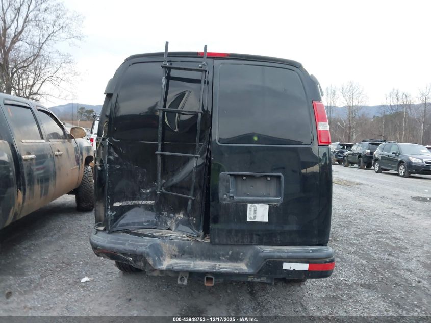 2017 Chevrolet Express 2500 Work Van VIN: 1GCWGAFF2H1334866 Lot: 43948753