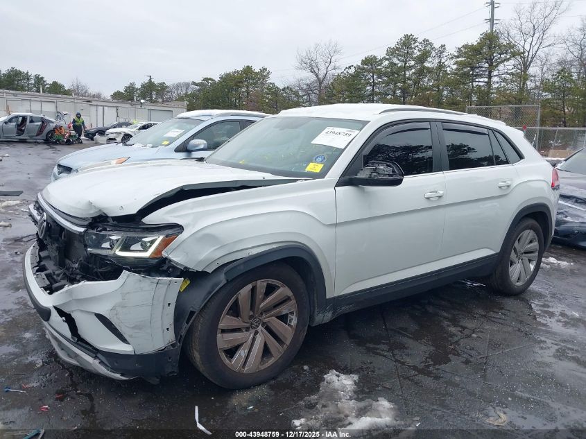 2023 Volkswagen Atlas Cross Sport 3.6L V6 Se W/Technology VIN: 1V2HE2CA0PC206527 Lot: 43948759