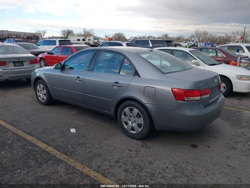 2008 Hyundai Sonata Gls VIN: 5NPET46C68H373466 Lot: 43948763