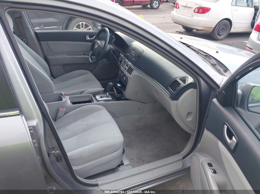 2008 Hyundai Sonata Gls VIN: 5NPET46C68H373466 Lot: 43948763