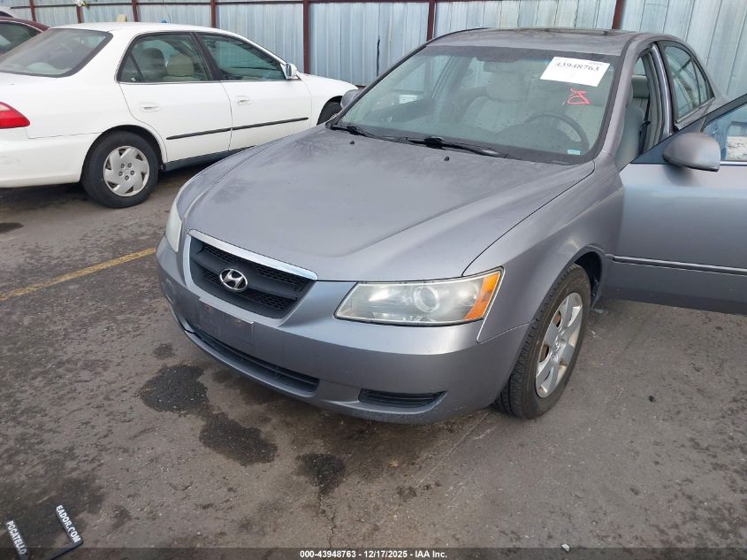 2008 Hyundai Sonata Gls VIN: 5NPET46C68H373466 Lot: 43948763