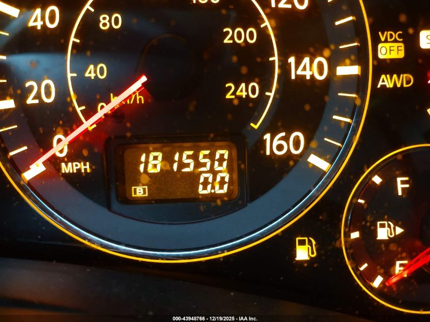 2007 Infiniti Fx35 VIN: JNRAS08W77X206814 Lot: 43948766