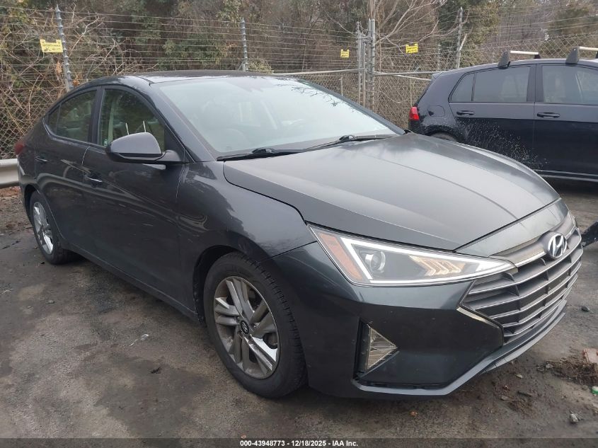 2020 Hyundai Elantra Sel VIN: 5NPD84LF6LH568536 Lot: 43948773
