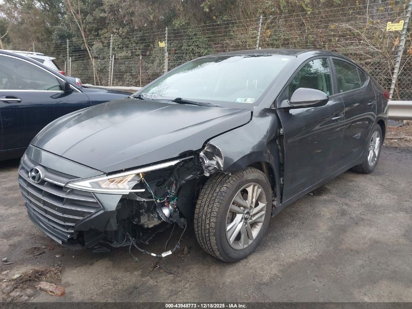 2020 Hyundai Elantra Sel VIN: 5NPD84LF6LH568536 Lot: 43948773