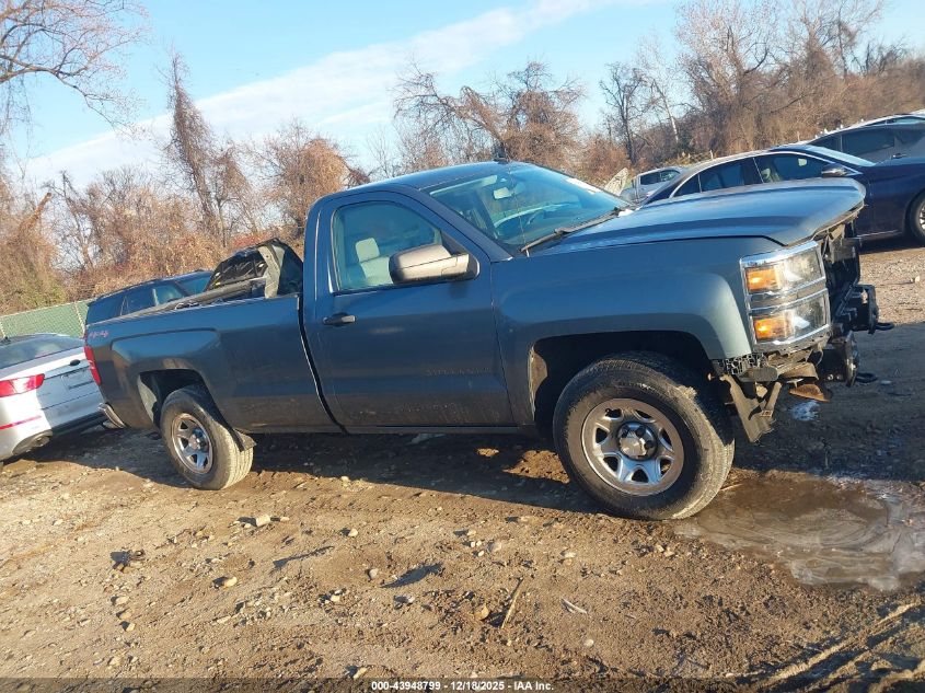 2014 Chevrolet Silverado 1500 Work Truck 2Wt VIN: 1GCNKPEH7EZ273981 Lot: 43948799