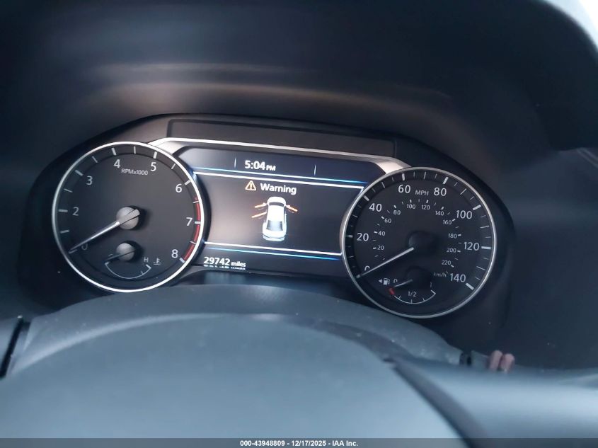 2024 Nissan Altima Sv Fwd VIN: 1N4BL4DV1RN345606 Lot: 43948809