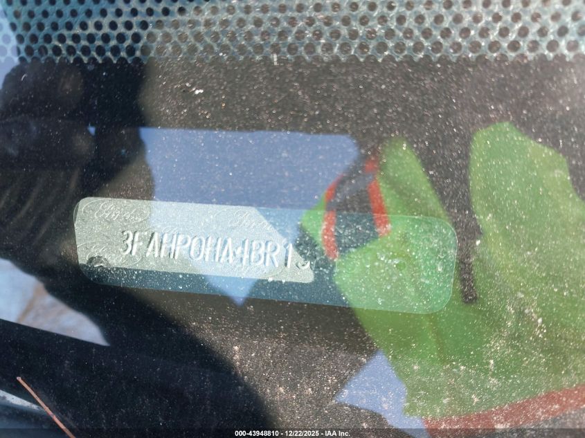 2011 Ford Fusion Se VIN: 3FAHP0HA4BR132151 Lot: 43948810