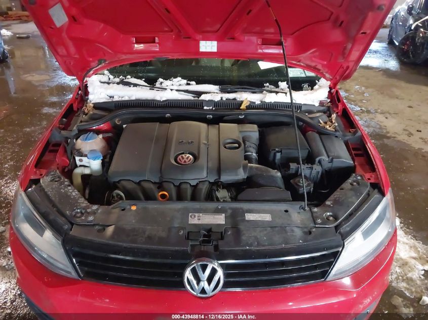 2012 Volkswagen Jetta 2.5L Se VIN: 3VWDP7AJ4CM422302 Lot: 43948814