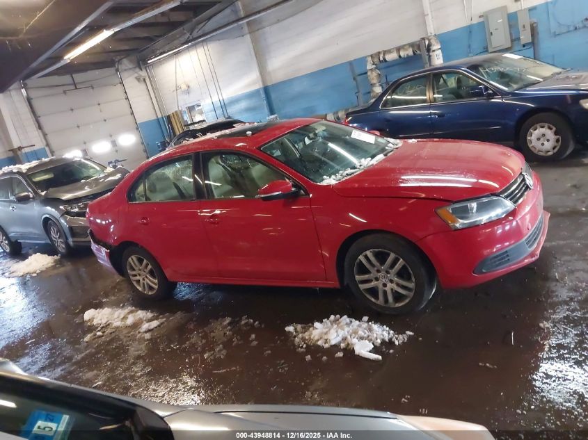 2012 Volkswagen Jetta 2.5L Se VIN: 3VWDP7AJ4CM422302 Lot: 43948814