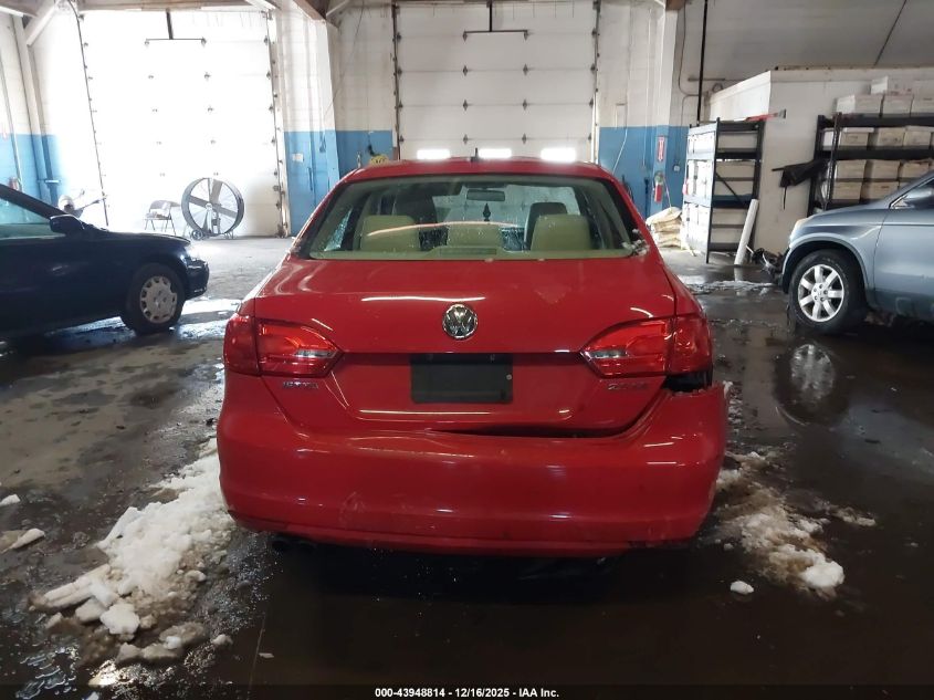 2012 Volkswagen Jetta 2.5L Se VIN: 3VWDP7AJ4CM422302 Lot: 43948814