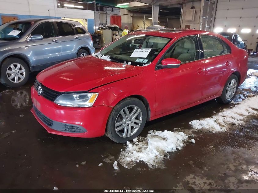 2012 Volkswagen Jetta 2.5L Se VIN: 3VWDP7AJ4CM422302 Lot: 43948814