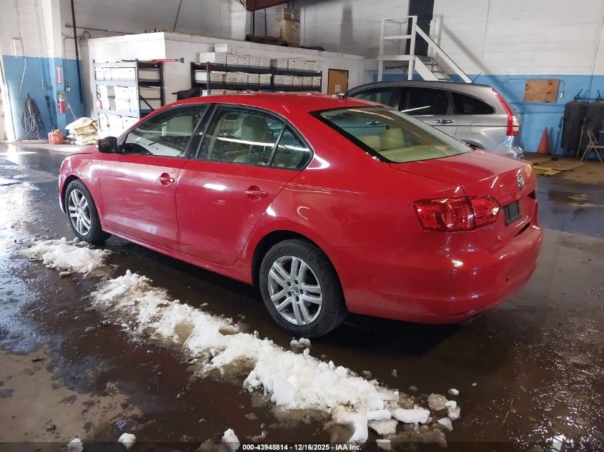 2012 Volkswagen Jetta 2.5L Se VIN: 3VWDP7AJ4CM422302 Lot: 43948814