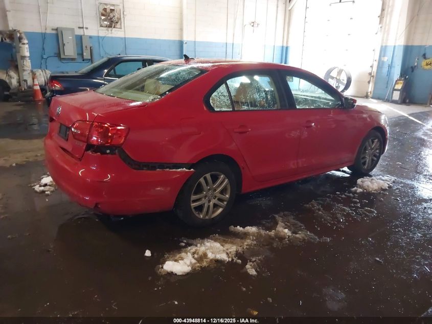 2012 Volkswagen Jetta 2.5L Se VIN: 3VWDP7AJ4CM422302 Lot: 43948814