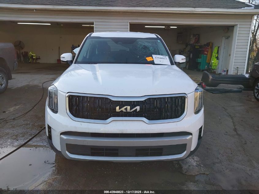 2025 Kia Telluride Lx VIN: 5XYP24GC6SG587916 Lot: 43948823