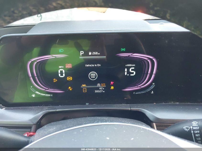 2025 Kia Telluride Lx VIN: 5XYP24GC6SG587916 Lot: 43948823