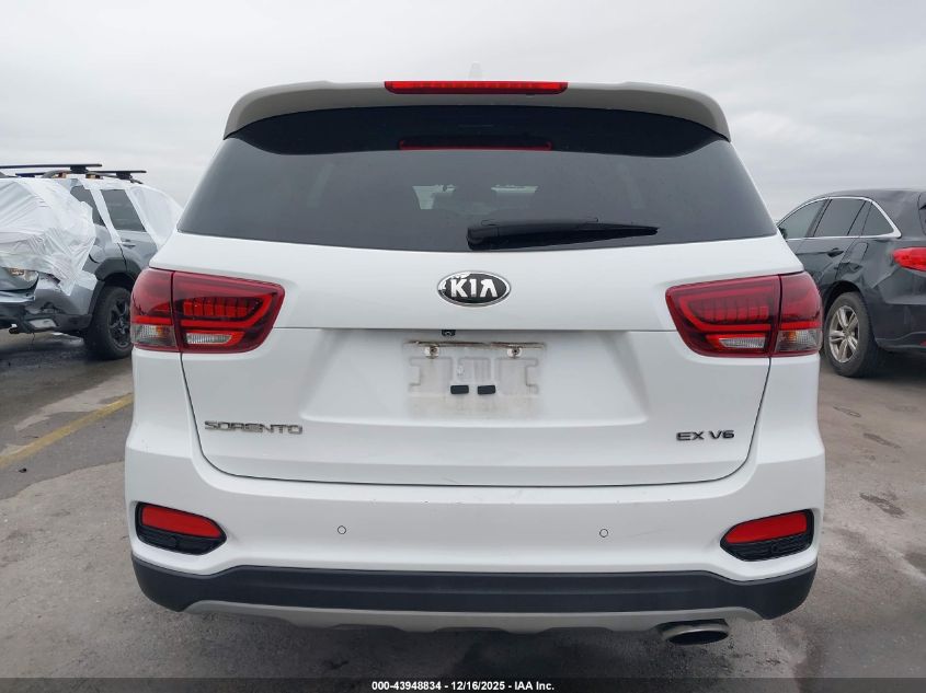 2019 Kia Sorento 3.3L Ex VIN: 5XYPH4A56KG445476 Lot: 43948834