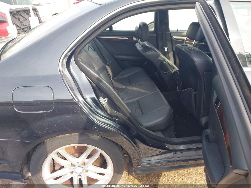 2012 Mercedes-Benz C 250 Sport VIN: WDDGF4HB9CR213996 Lot: 43948838