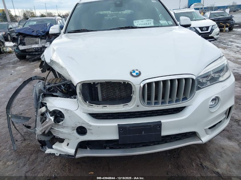 2017 BMW X5 xDrive50I VIN: 5UXKR6C34H0U14027 Lot: 43948844