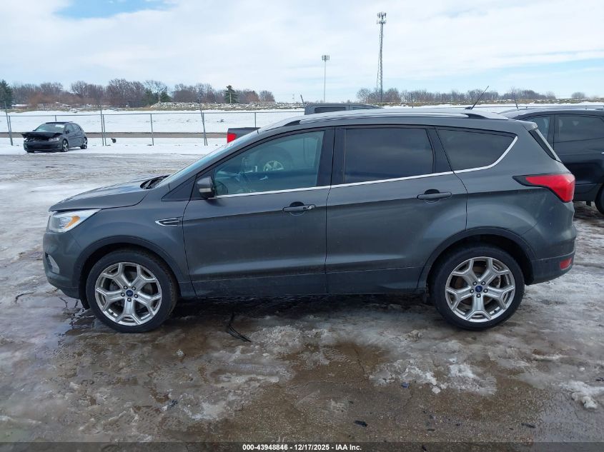 2019 Ford Escape Titanium VIN: 1FMCU9J91KUB92295 Lot: 43948846