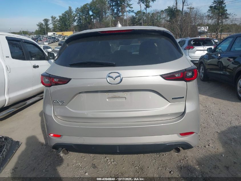 2025 Mazda Cx-5 2.5 S Preferred VIN: JM3KFBCL3S0616276 Lot: 43948848