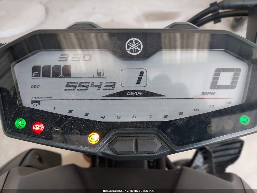 2018 Yamaha Mt07 VIN: JYARM27E0JA002587 Lot: 43948854