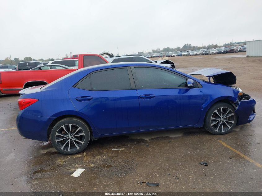 2017 Toyota Corolla Se VIN: 5YFBURHE1HP608497 Lot: 43948857